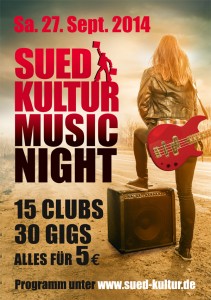 Suedkultur MusicNight 2014